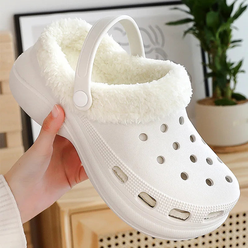 Hot! 1 Pair Winter Warm Shoe Cover Inserts Replacement Fur Insoles Removable Soft Thickened Shoes Liners Plush Cover Accessories