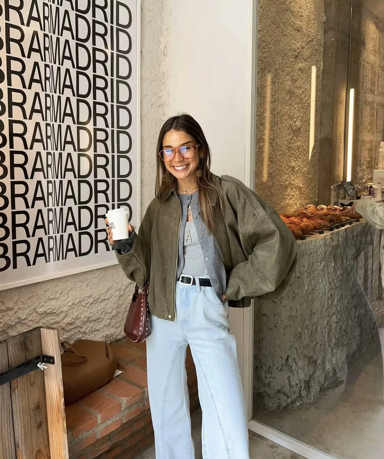 9Color Casual Soft Bomber Jackets Women Long Lantern Sleeve Oversized Autumn Winter Coats Fashion 2025 Streetwear Zipper Outwear