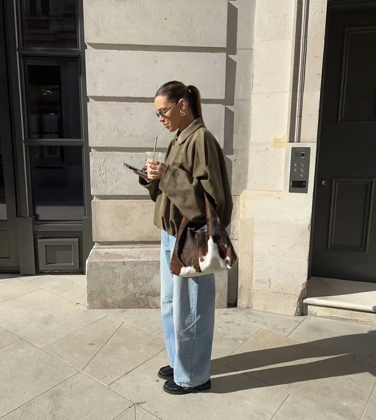 9Color Casual Soft Bomber Jackets Women Long Lantern Sleeve Oversized Autumn Winter Coats Fashion 2025 Streetwear Zipper Outwear