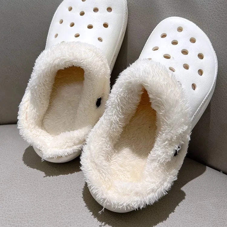 Hot! 1 Pair Winter Warm Shoe Cover Inserts Replacement Fur Insoles Removable Soft Thickened Shoes Liners Plush Cover Accessories