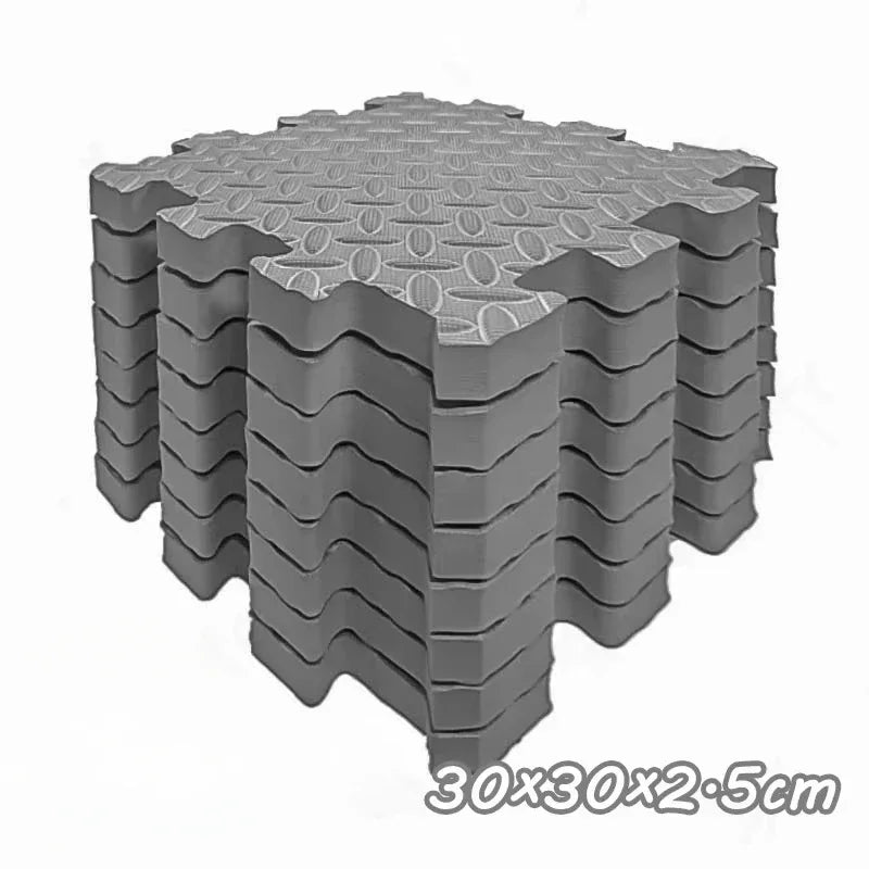 8-Piece Pack 2.5cm Thickened Baby Play Mat Non-slip Fall-proof Reusable Children's Rug Helps Train Kids Independent Thinking