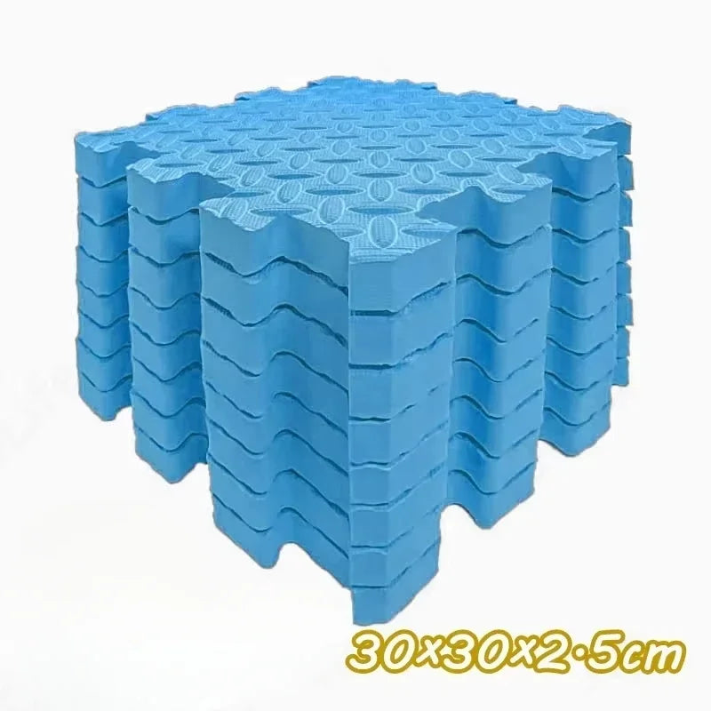 8-Piece Pack 2.5cm Thickened Baby Play Mat Non-slip Fall-proof Reusable Children's Rug Helps Train Kids Independent Thinking