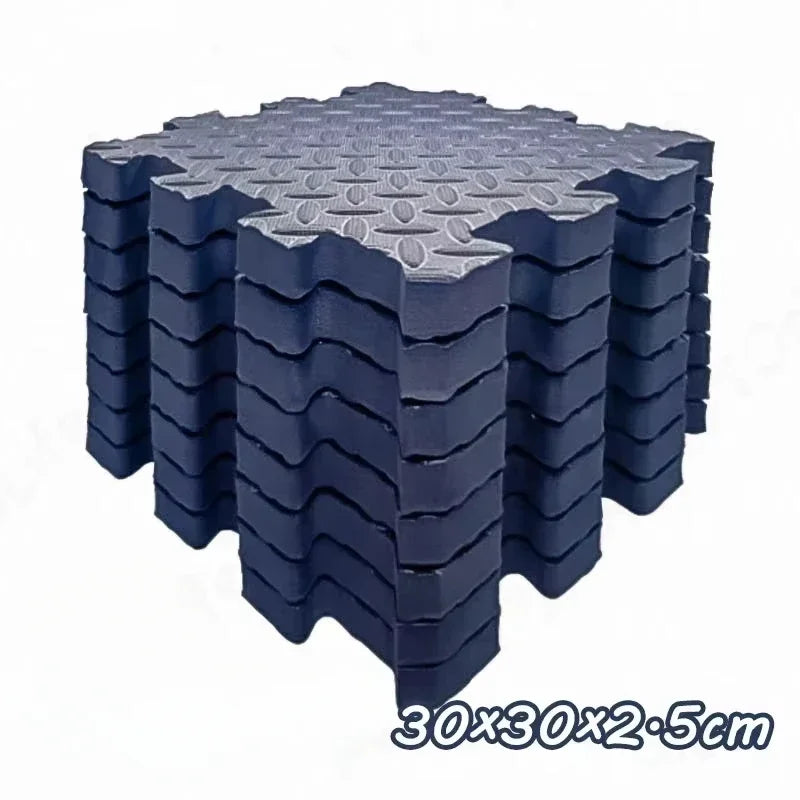 8-Piece Pack 2.5cm Thickened Baby Play Mat Non-slip Fall-proof Reusable Children's Rug Helps Train Kids Independent Thinking