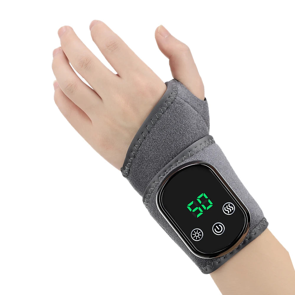 Electric Ankle & Wrist Massager Ankle Protector Foot Brace 5 Hot Compress 3 Vibration Ankle Support Guard Band Muscle Relaxation